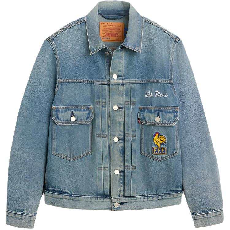 Levis x SHIJIEBEIFAGUODUI,LIANMINGKUAN SS26 Denim Jacket Men's