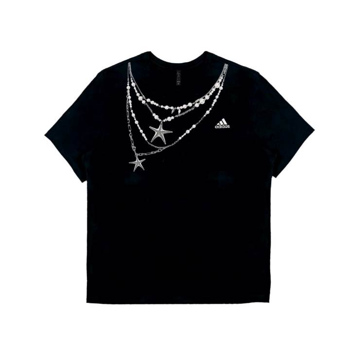 Adidas Adidas MUST HAVES T Shirts Unisex Black Crew Neck Moderate