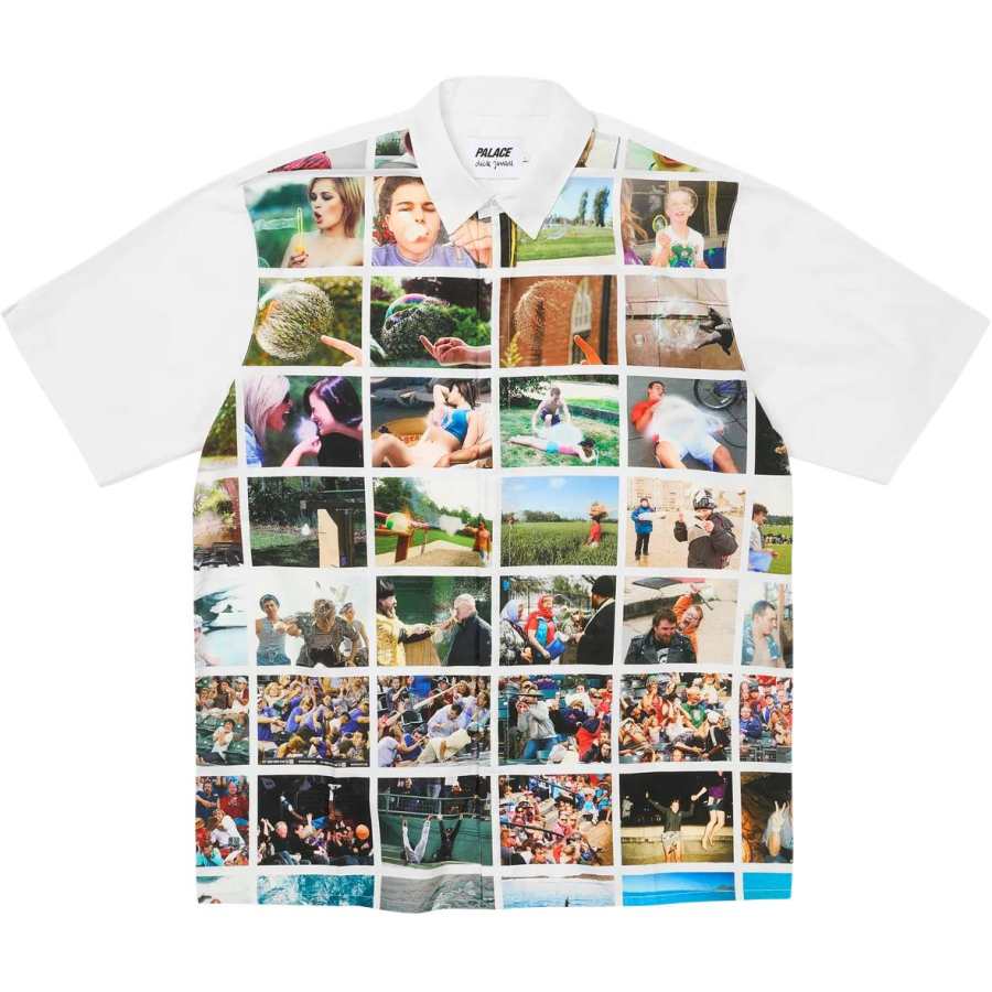 PALACE PALACE 2026 Shirts Unisex White Lapel Thin Other