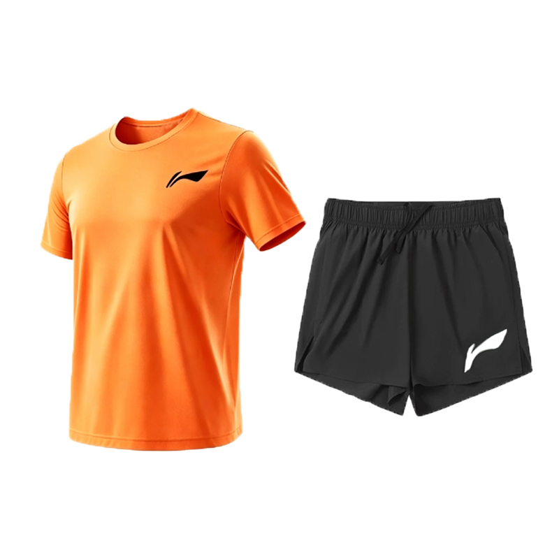 Li-Ning Li Ning Casual Sportswear Unisex Crew Neck Moderate