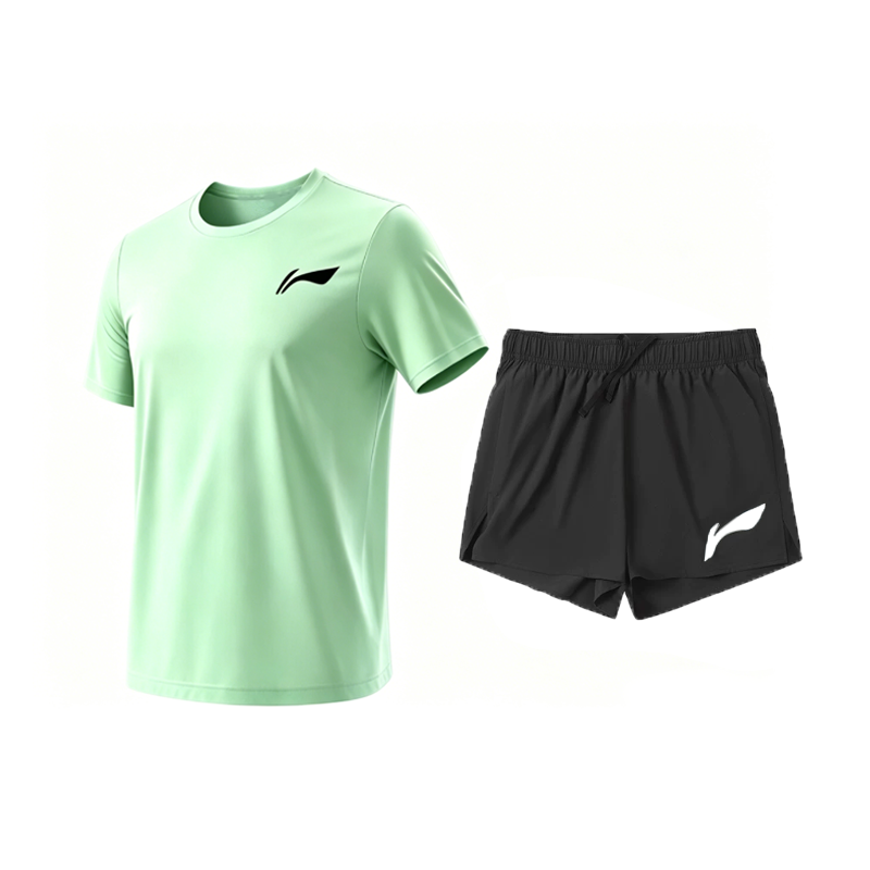 Li-Ning Li Ning Casual Sportswear Unisex Crew Neck Moderate