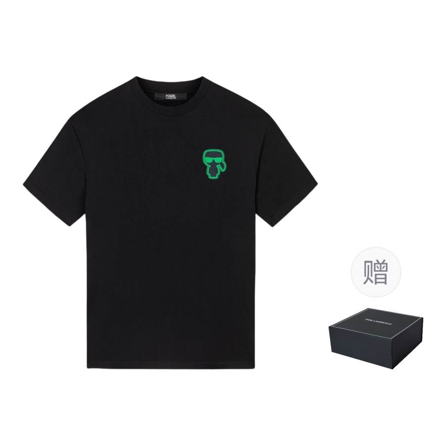 KARL LAGERFELD / Karl Lagerfeld Jeans T Shirt Gift Box Set Men's Black