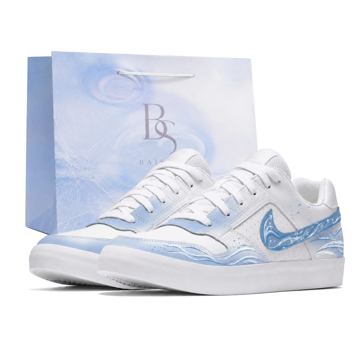 Nike Nike SB Delta Skateboard Shoes Unisex Low Top White