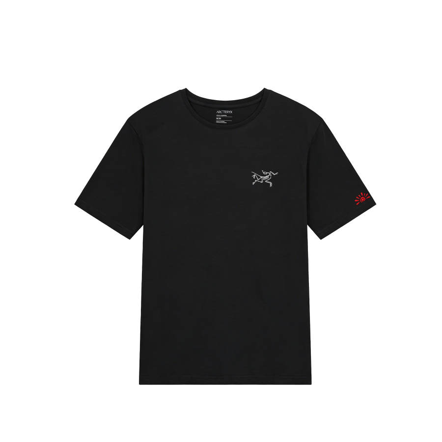 Arcteryx KRAGG T Shirts Unisex Black International Size Is One Size Smaller Than Usual Crew Neck Moderate