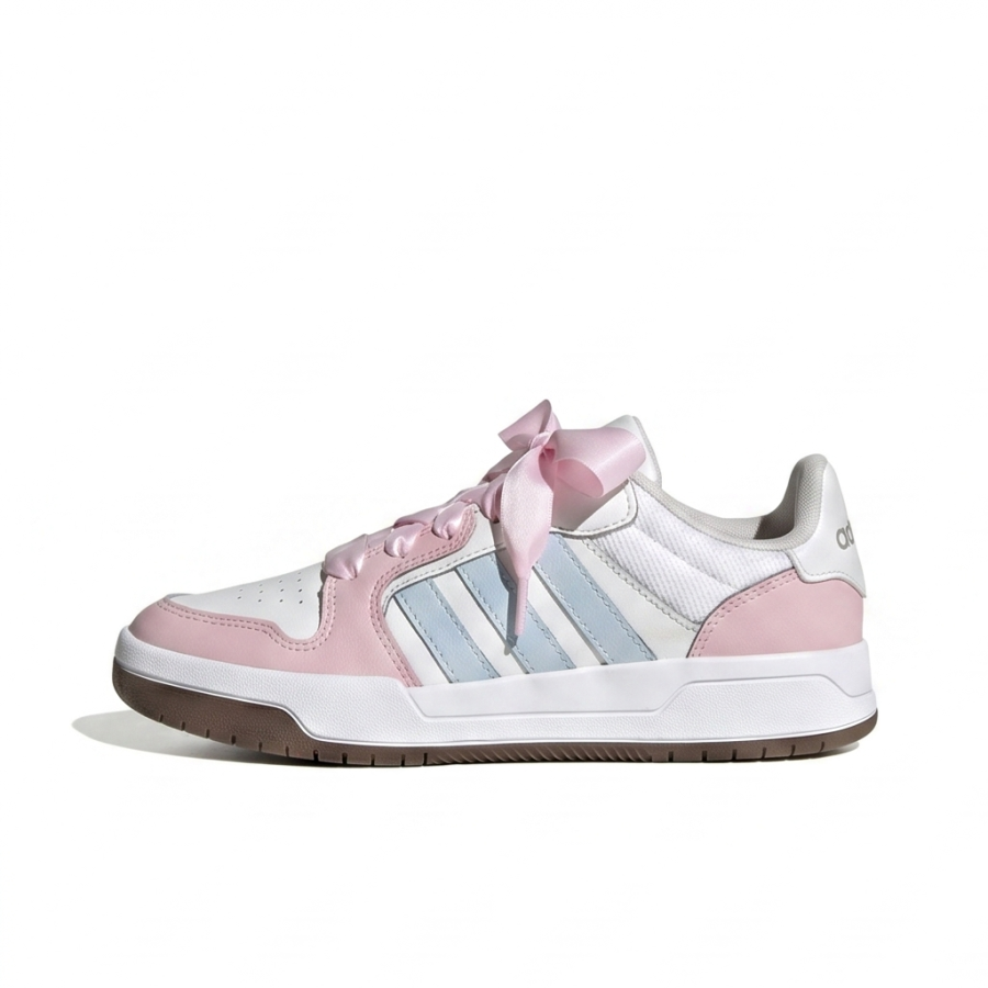 Adidas Adidas ENTRAP Peach And Sky Slip Resistant Abrasion Resistant Balance Low top Skateboard Shoes Unisex Pink Blue
