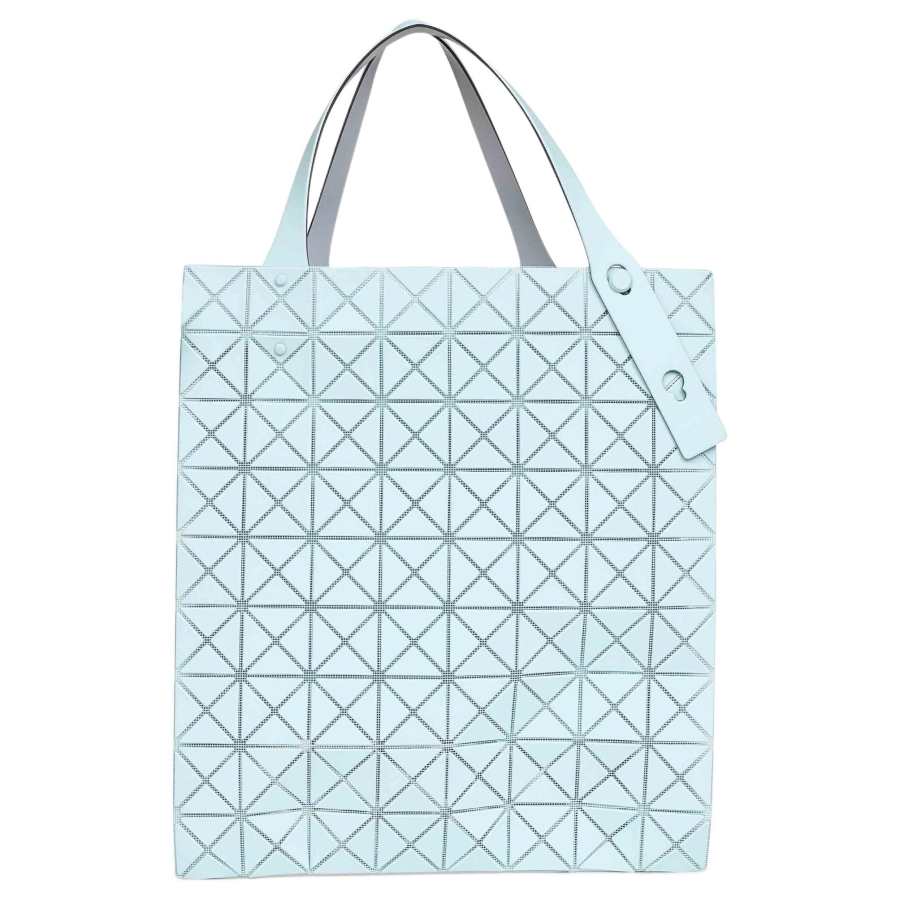 ISSEY MIYAKE Prism Polyester Handbag Women's Lake Blue