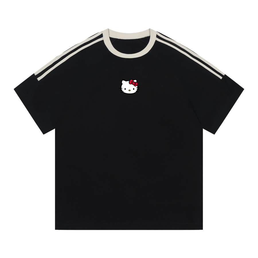 Sanrio Hello Kitty T Shirts Unisex Crew Neck Moderate