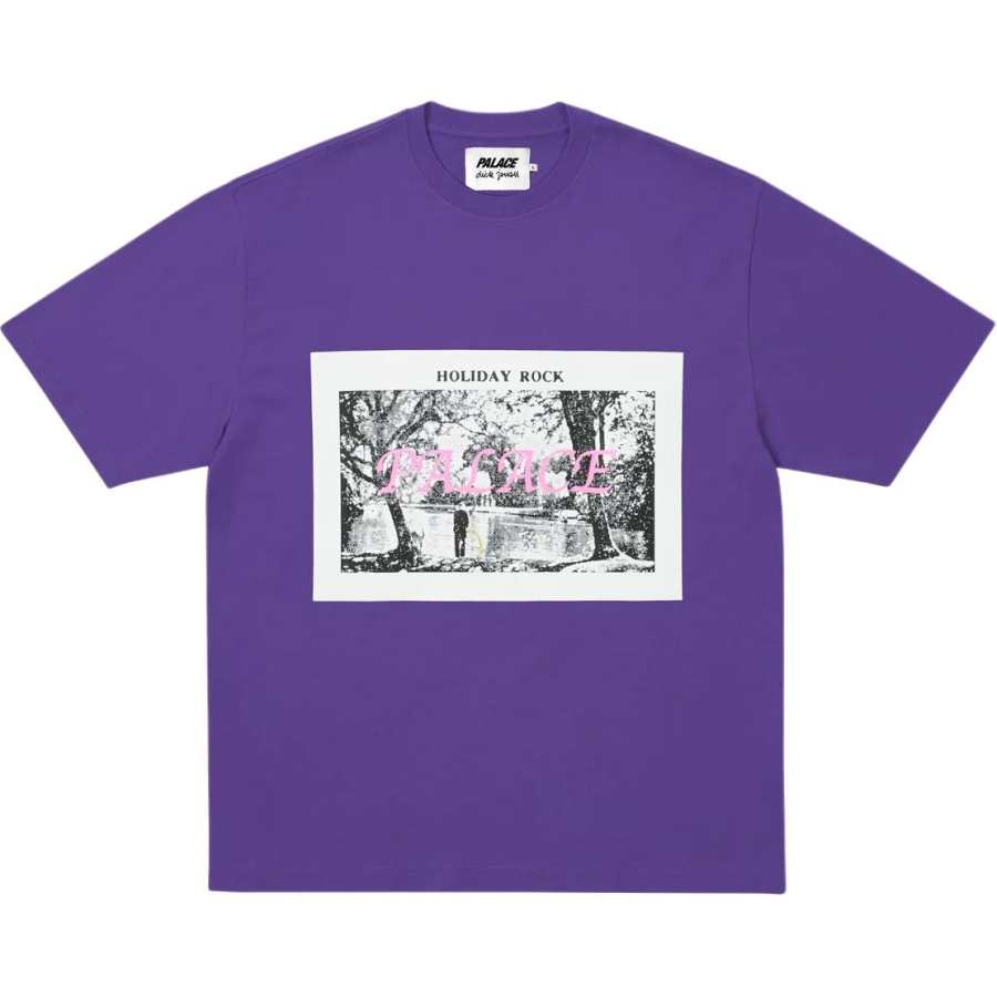 PALACE 2026 SS26 Drop2 DICK JEWELL T SHIRT SOUR GRAPE T Shirt Unisex