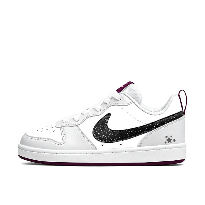 Nike Nike Court Borough Skateboard Shoes Women's Low Top Gray White