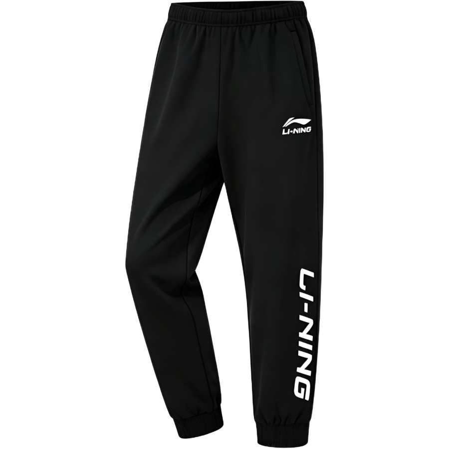 Li-Ning Li Ning Knitted Sweatpants Men's Black Thin Other