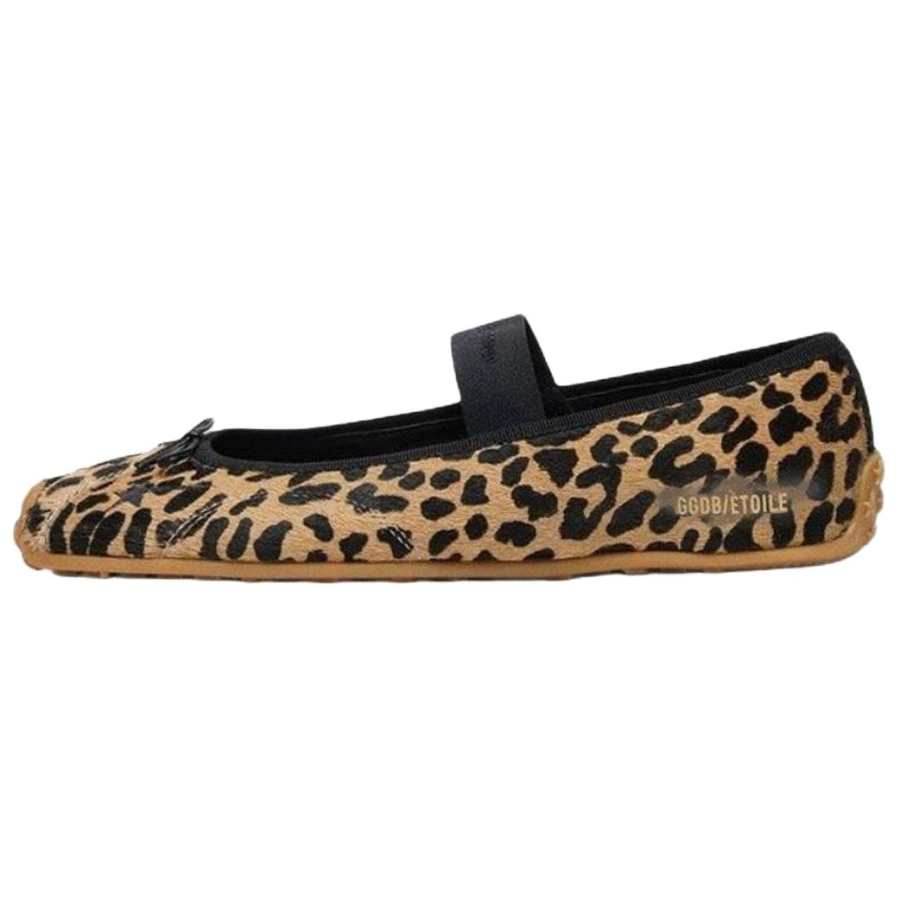 Golden Goose Mary Jane Shoes Women's Leopard Print