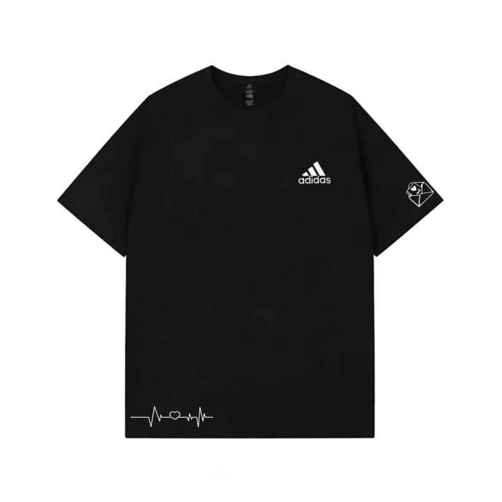 Adidas Adidas MUST HAVES T Shirts Unisex Black Crew Neck Moderate