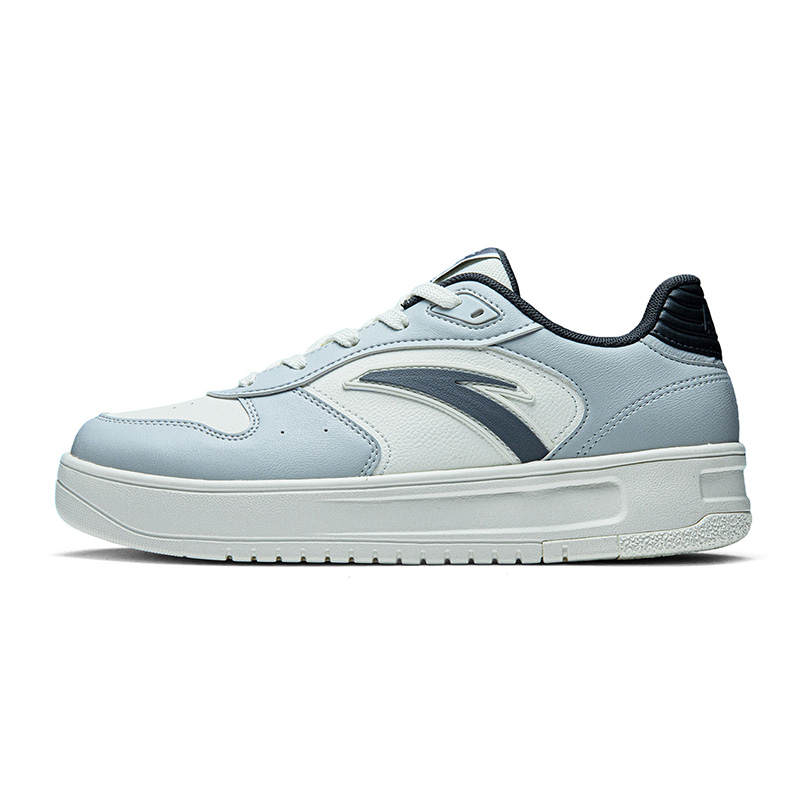 ANTA Lightweight Shoes Skateboard Shoes Men's Low Top Gray Blue White Black Multicolor