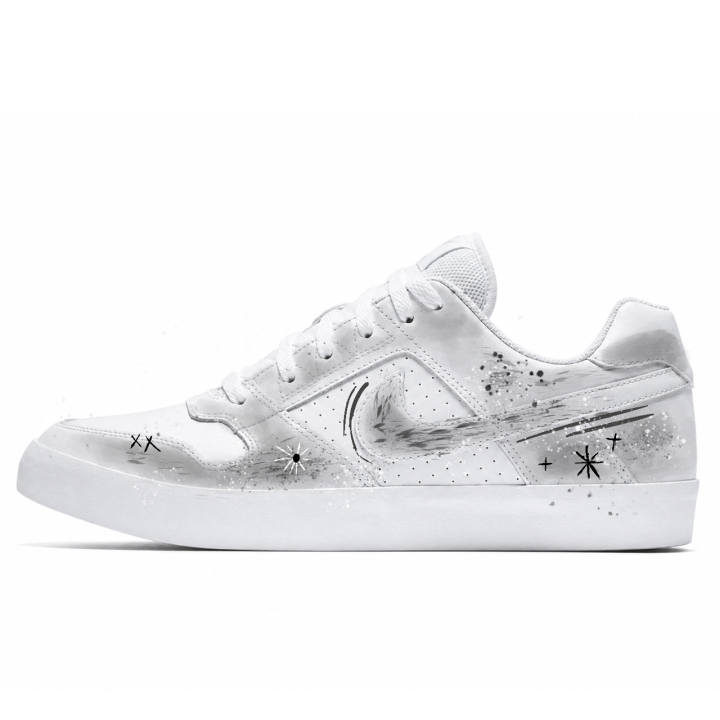Nike Nike SB Delta Skateboard Shoes Men's Low Top Gray