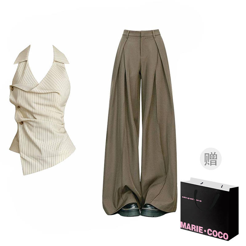 MARIE·COCO Casual Suits Women's V Neck Moderate