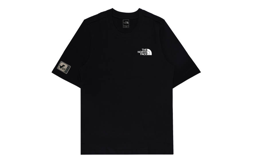 THE NORTH FACE Earth Day Series T Shirts Unisex Crew Neck Thin Straight Fit
