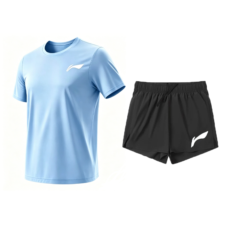 Li-Ning Li Ning Casual Sportswear Unisex Crew Neck Moderate