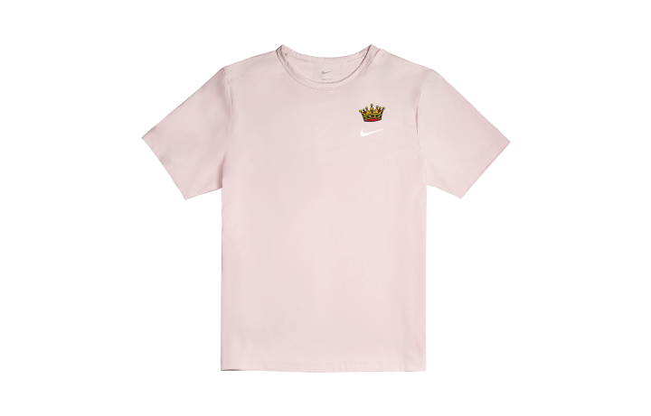 Nike Nike HYVERSE T Shirts Men's Pink Crew Neck Moderate Straight Fit