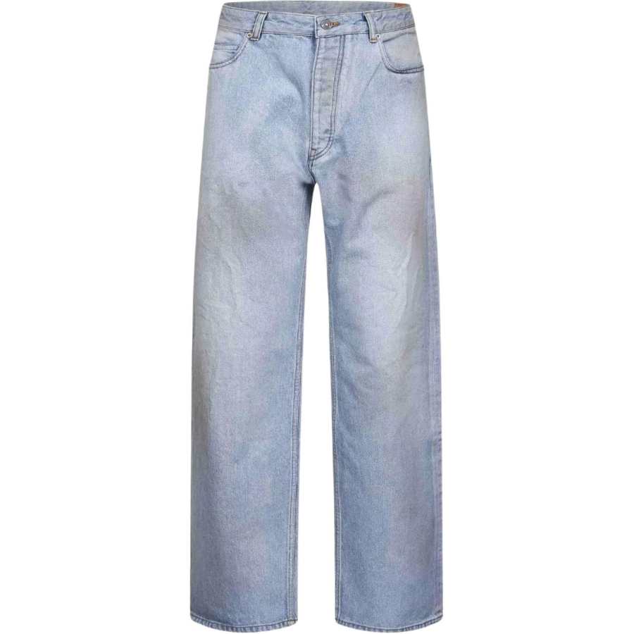 Balenciaga Distressed Relaxed Fit Jeans