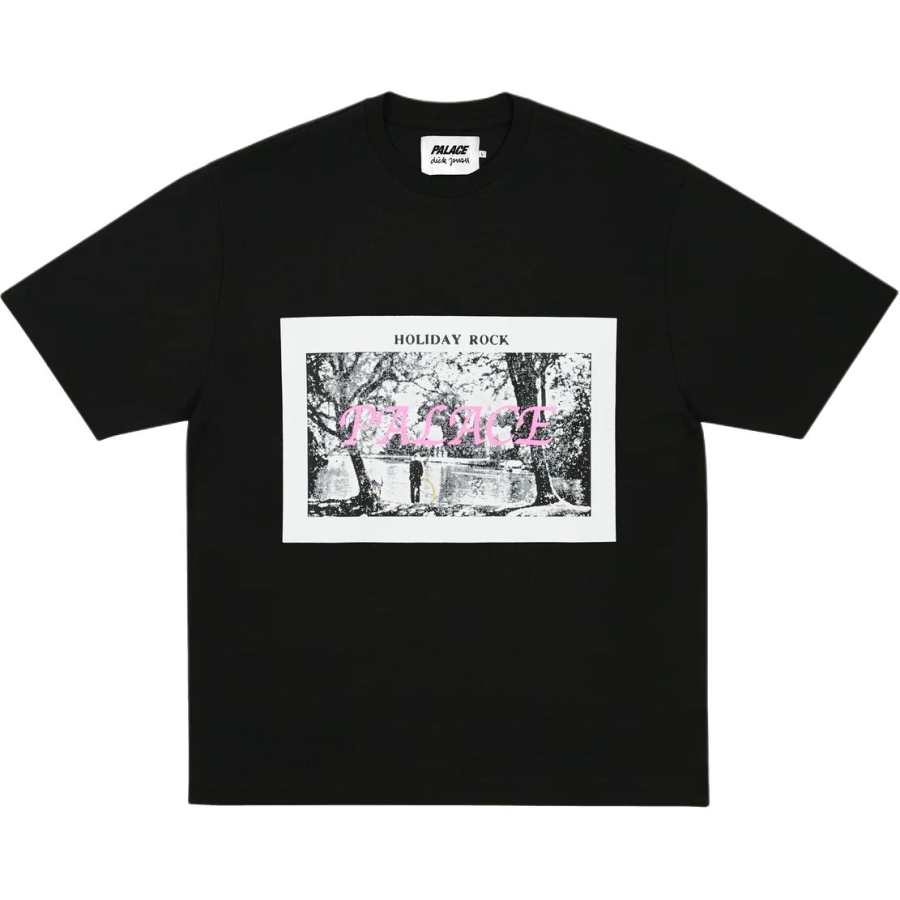 PALACE SS26 Drop2 DICK JEWELL T SHIRT BLACK T Shirt Unisex