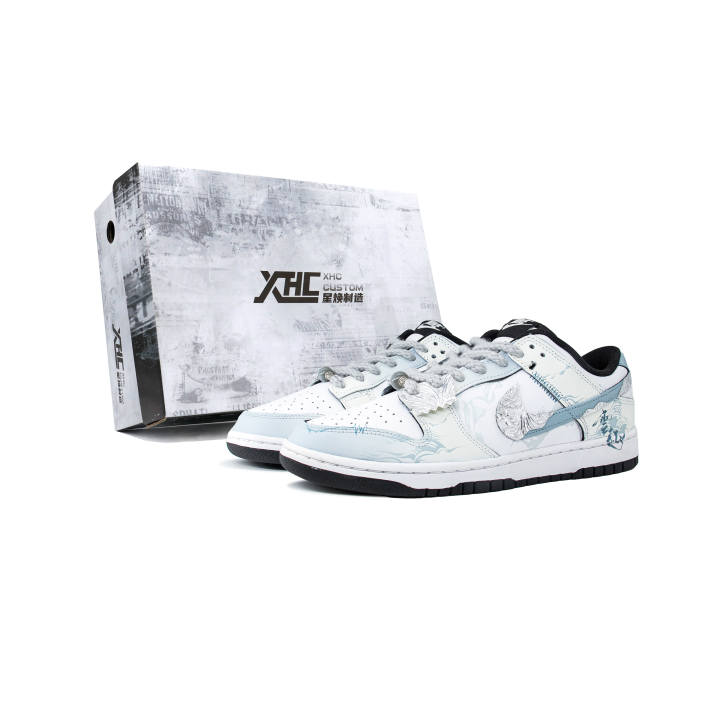 Nike Nike Dunk Skateboard Shoes Unisex Low Top Black