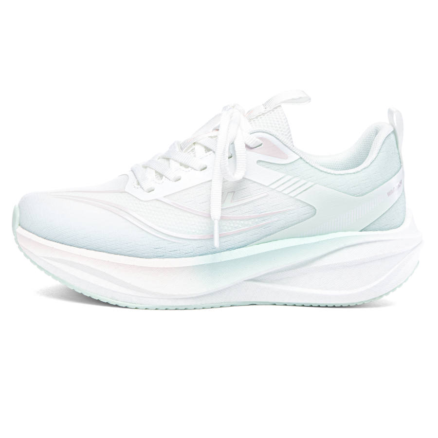 WARRIOR Running Shoes Women's Low Top White Light Green