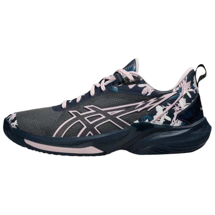 ASICS Swiftace Basketball Shoes Unisex Black Blue Pink