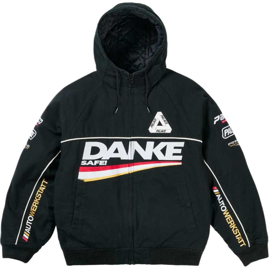 PALACE PALACE SS26 Drop2 DANKE JACKET BLACK Jacket Unisex