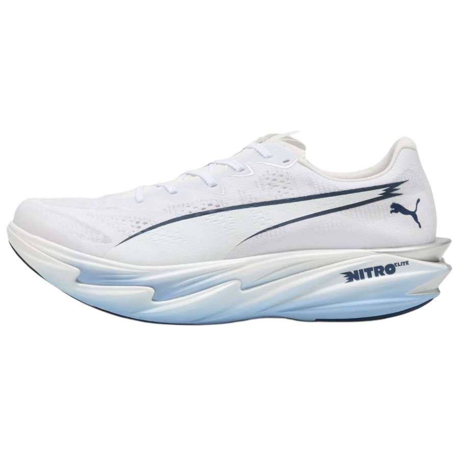PUMA PUMA Deviate Nitro Elite 4 Running Shoes Men's Low Top White