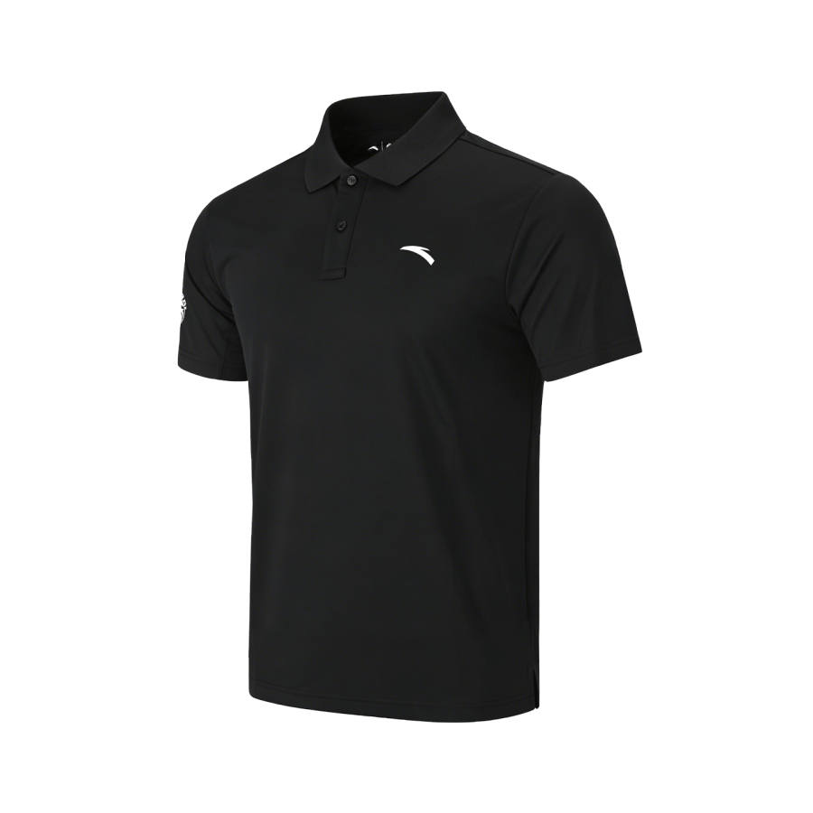 ANTA Polo Shirts Unisex Black Lapel Moderate Other