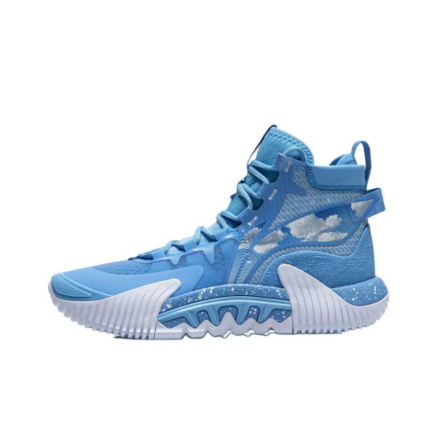 Li-Ning Li Ning Badfive 2 High top Performance Basketball Shoes Men's Blue