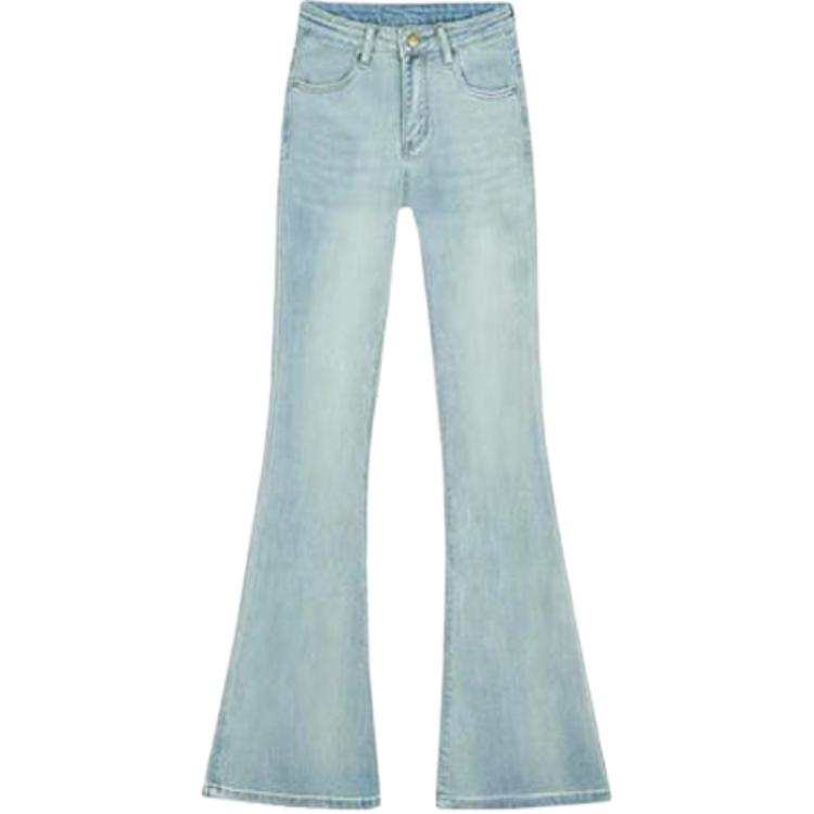 VENICEW Jeans Women's Moderate Flared Pants