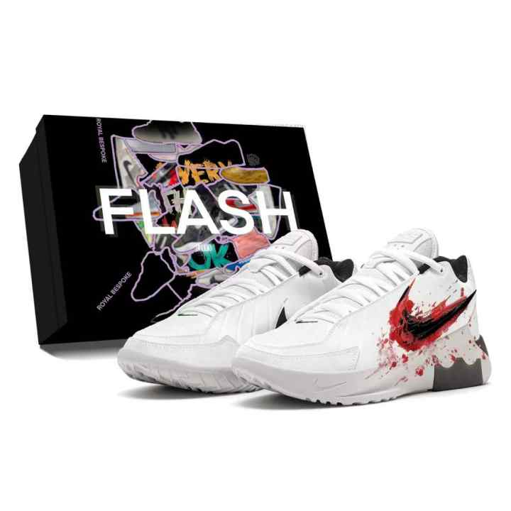 Nike Nike LEBRON WITNESS IX Basketball Shoes Men's Low Top Black White Red