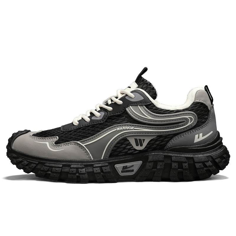 WARRIOR WARRIOR Casual Shoes Men's Low Top Gray/Black