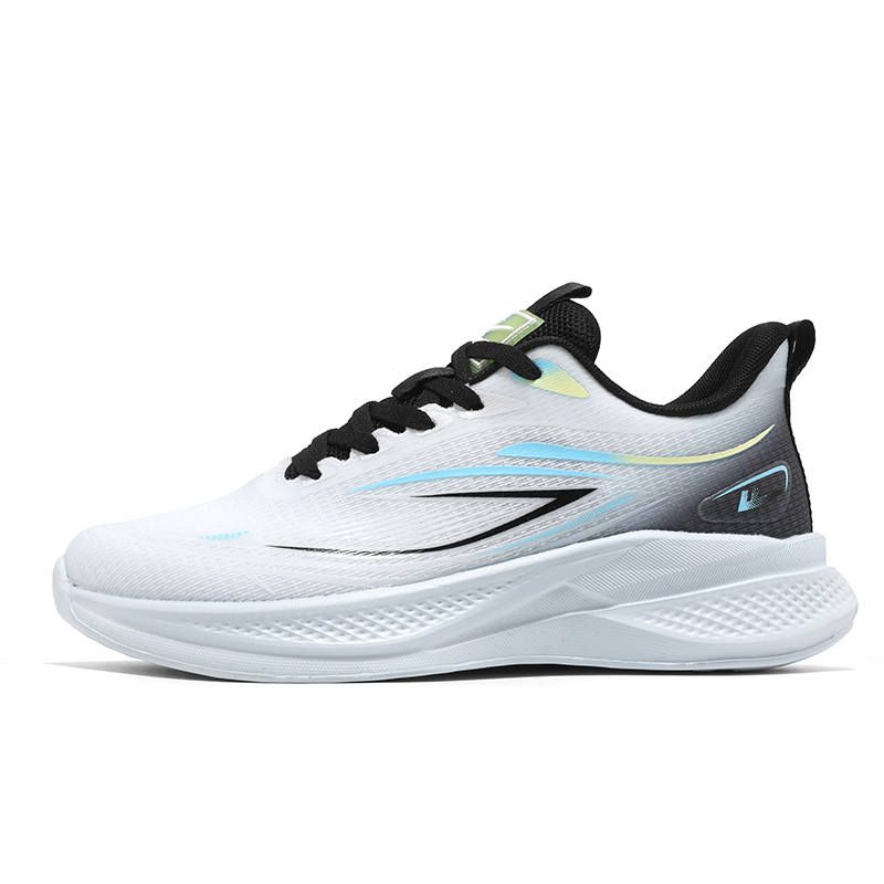 WARRIOR WARRIOR Running Shoes Men's Low Top Gray Blue Yellow