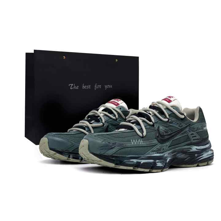 Nike Nike Initiator Running Shoes Men's Low Top Black Green