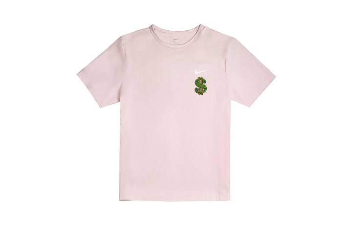 Nike Nike HYVERSE T Shirts Unisex Pink Crew Neck Moderate Straight Fit