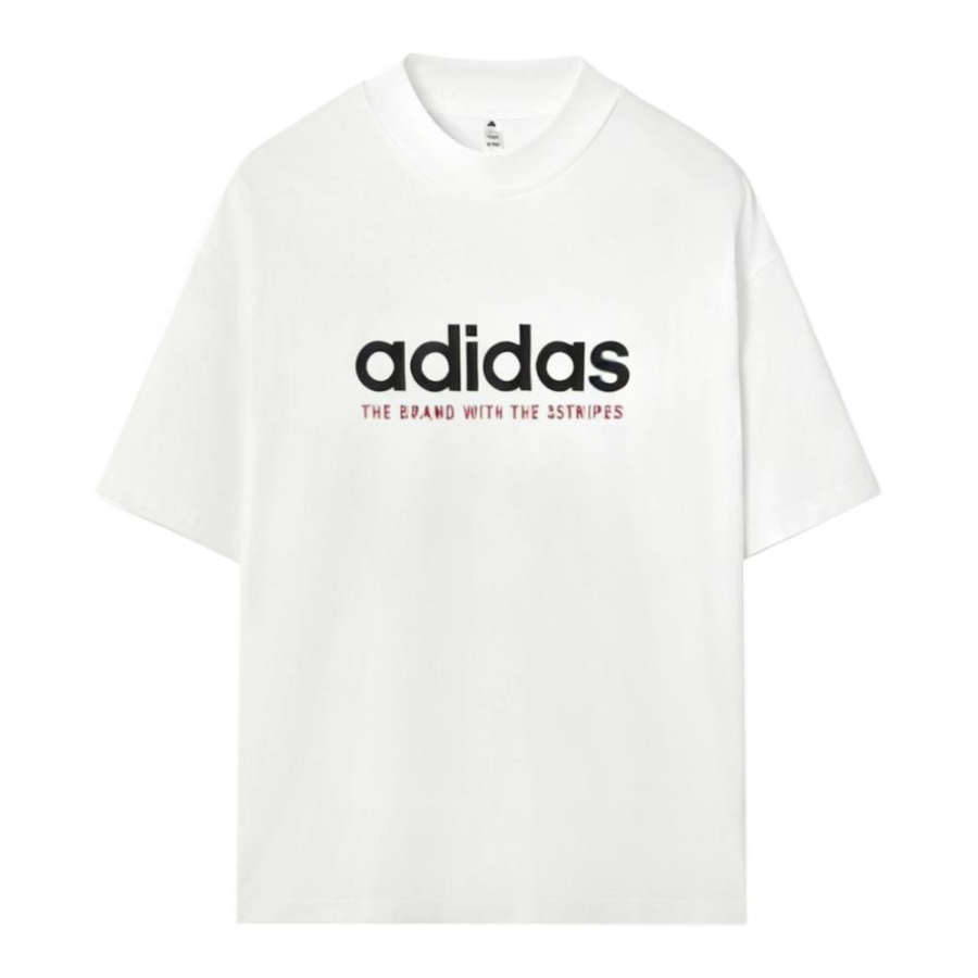 Adidas Adidas T Shirts Unisex White Crew Neck Moderate