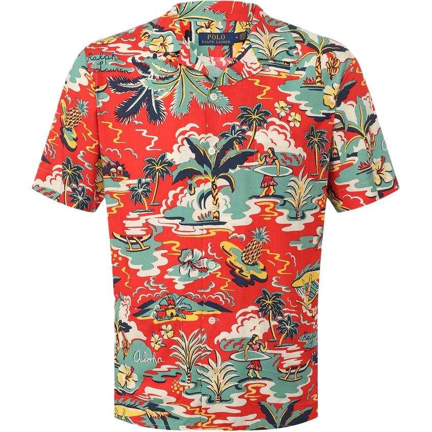 Polo Ralph Lauren Shirts Men's Multicolor Lapel Moderate Straight Fit