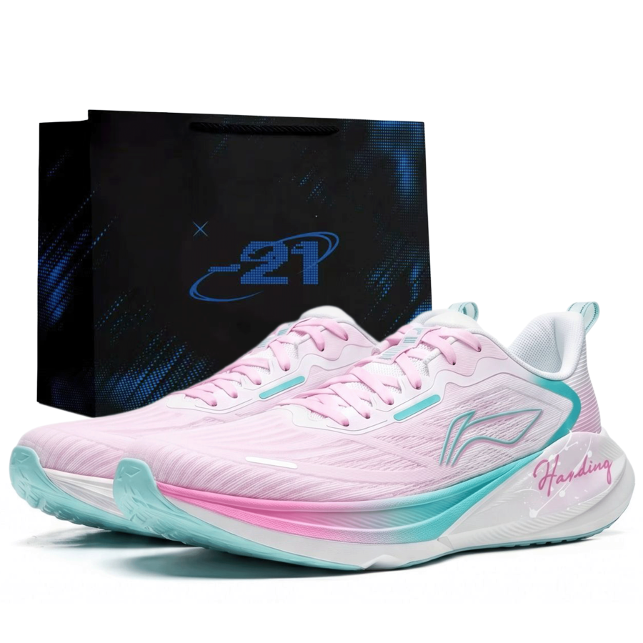 Li-Ning Li Ning My Leap 4.0 Running Shoes Men's Low Top Pink