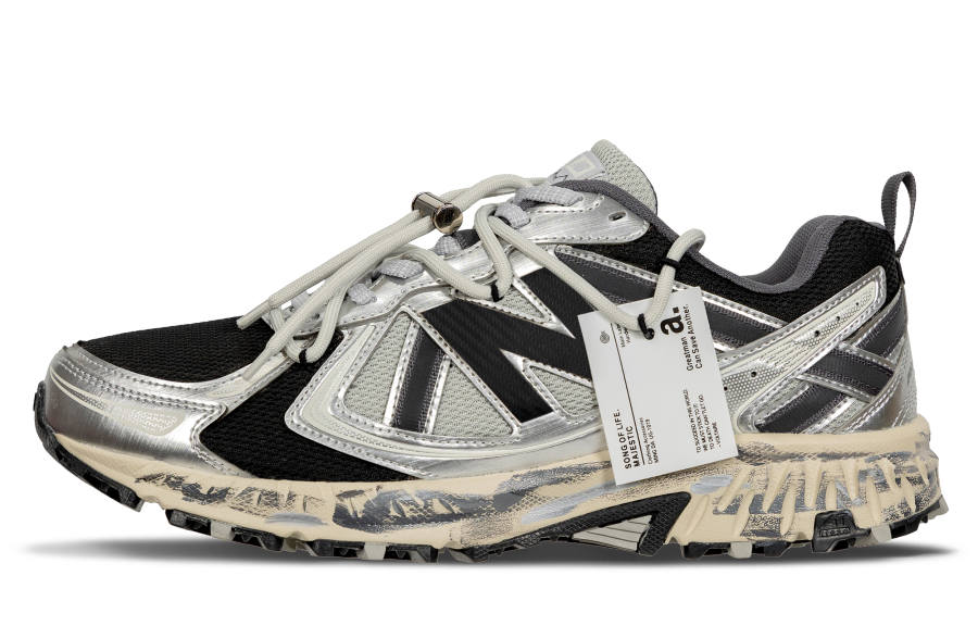 New Balance New Balance NB 410 Running Shoes Unisex Low Top Black Silver