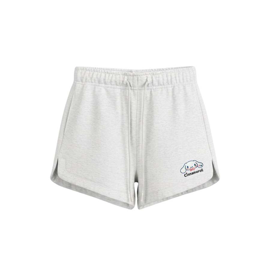 Sanrio Cinnamoroll Casual Shorts Unisex Moderate Wide Leg Pants