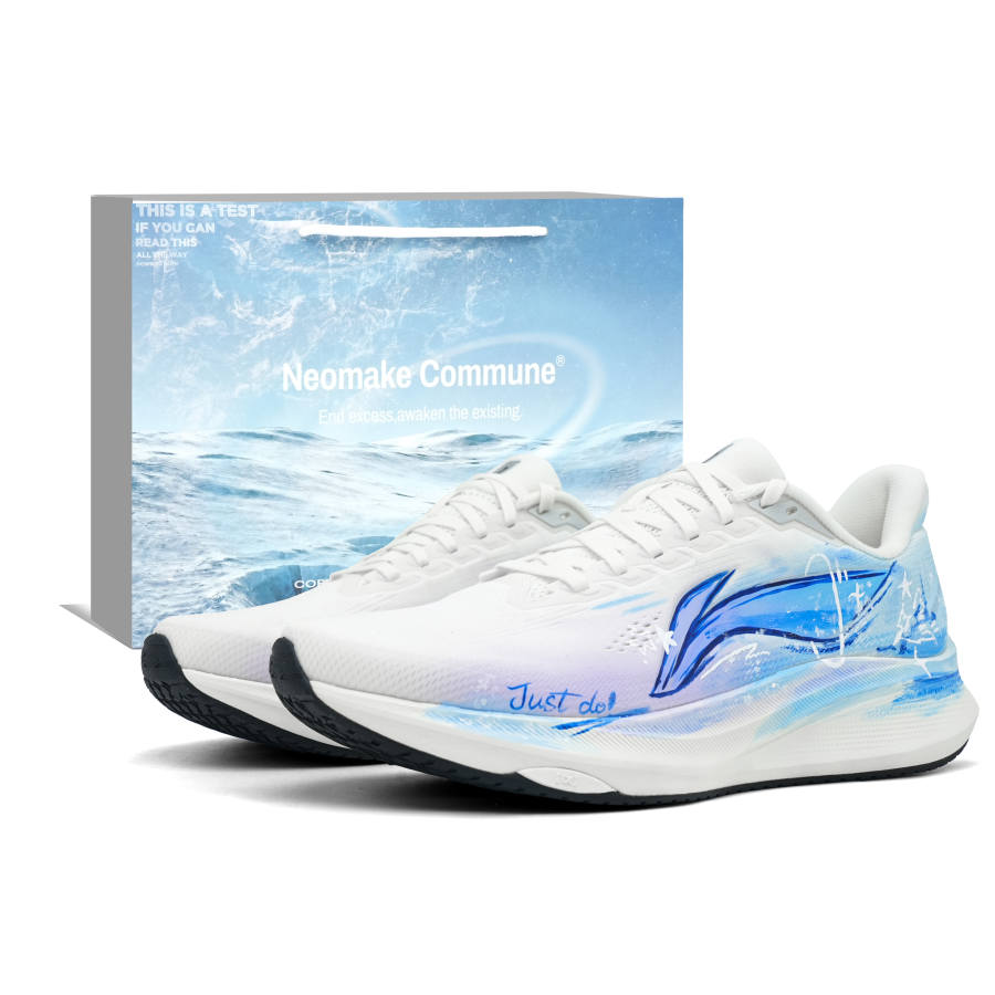 Li-Ning Li Ning Red Hare 9 Running Shoes Men's Low Top Blue