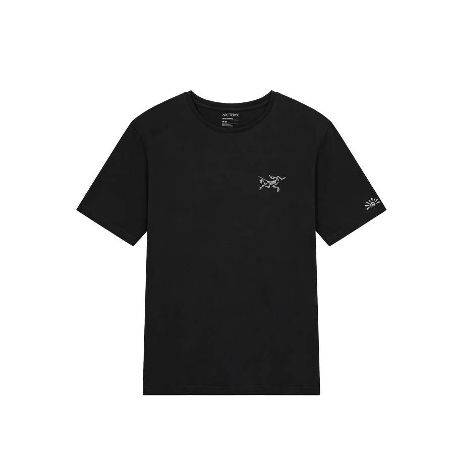 Arcteryx KRAGG T Shirts Unisex Black International Size Is One Size Smaller Than Usual Crew Neck Moderate