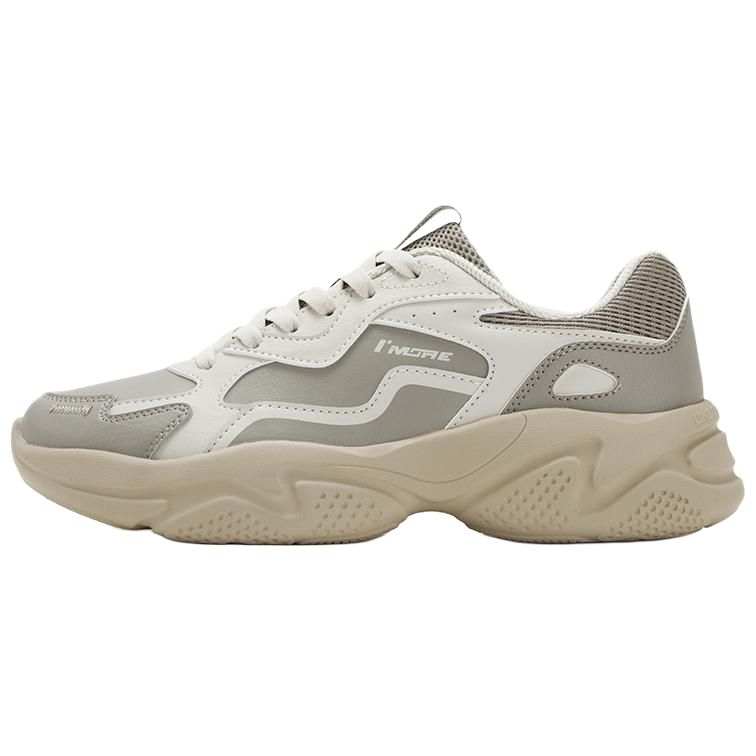361° Life Collection Low top Chunky Sneakers Men's Oat Milk Shale Gray