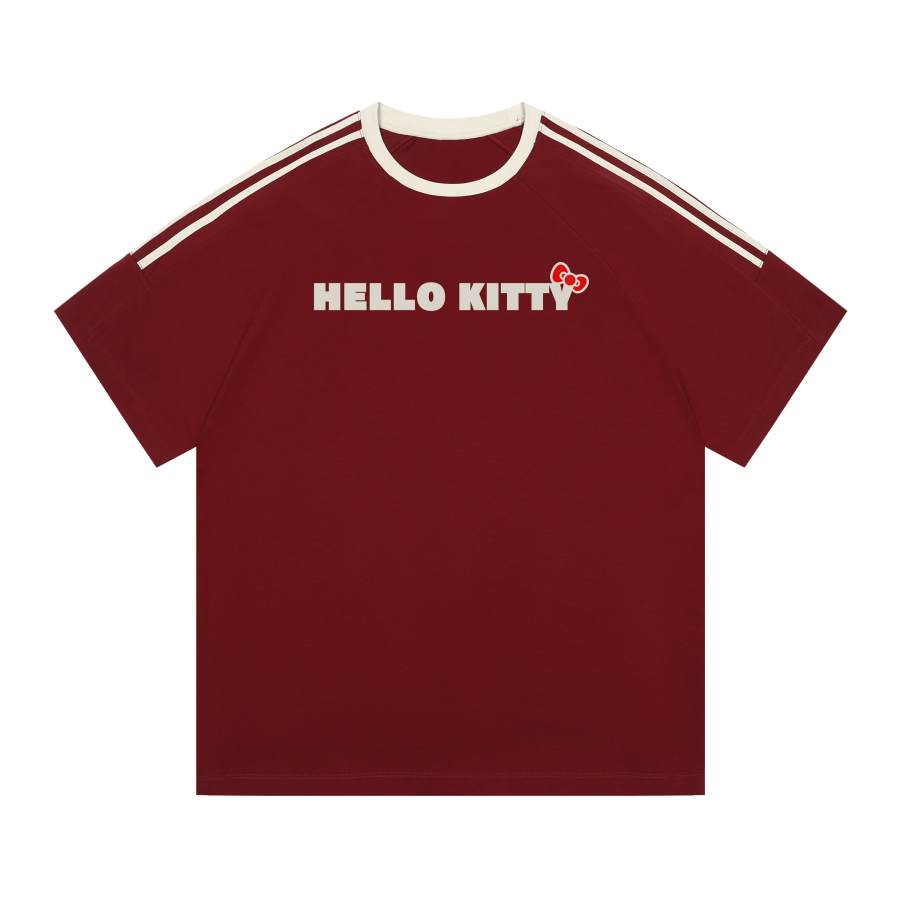 Sanrio Hello Kitty T Shirts Unisex Crew Neck Moderate