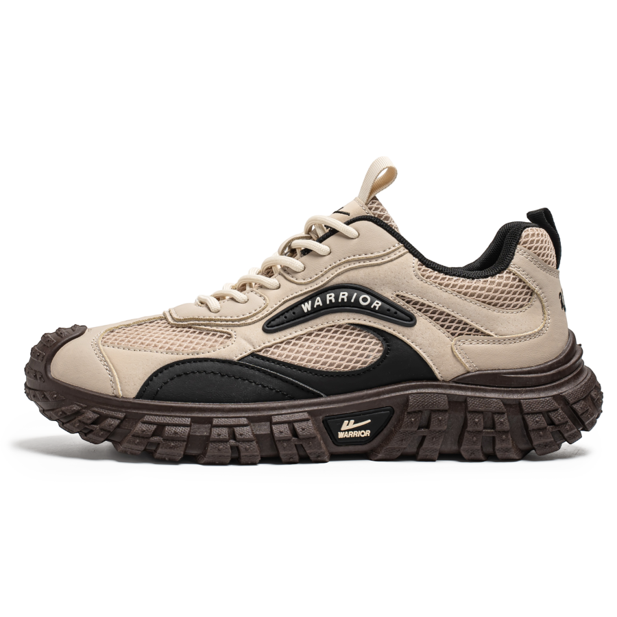 WARRIOR WARRIOR Casual Shoes Men's Low Top Khaki/Black