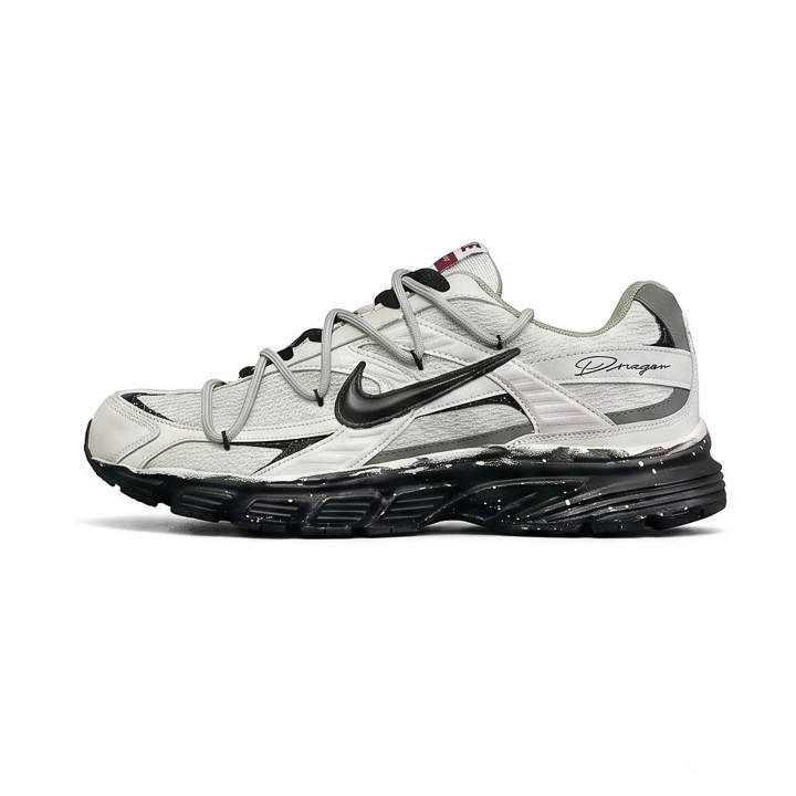 Nike Nike Initiator Running Shoes Men's Low Top Black White Gray