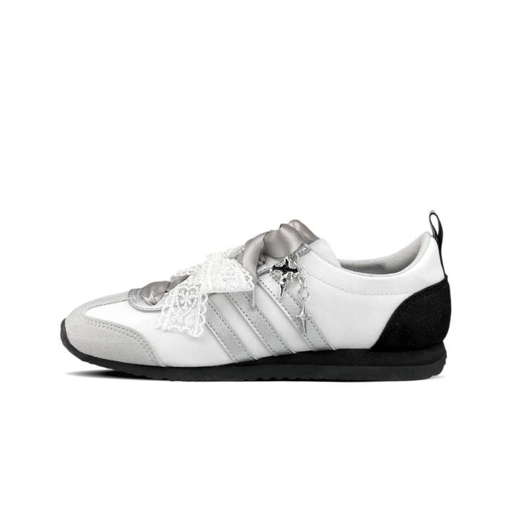 Adidas Adidas VS JOG 2.0 German Army Trainers Unisex Low Top Black/Silver