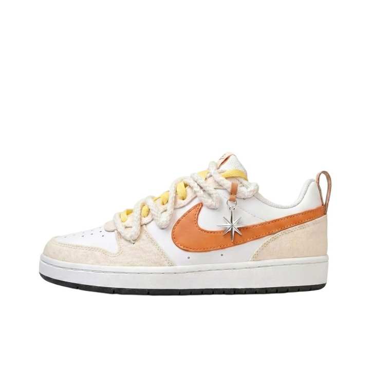 Nike Nike Teenagers Skate Shoes Unisex Low Top Ginger Yellow